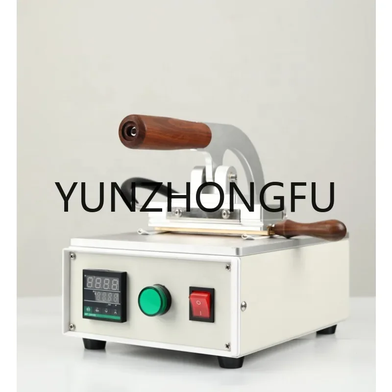 YMF Retro Model Location Manual Flexible Brass Letters Gold Hot Foil Stamping Machine For Leather