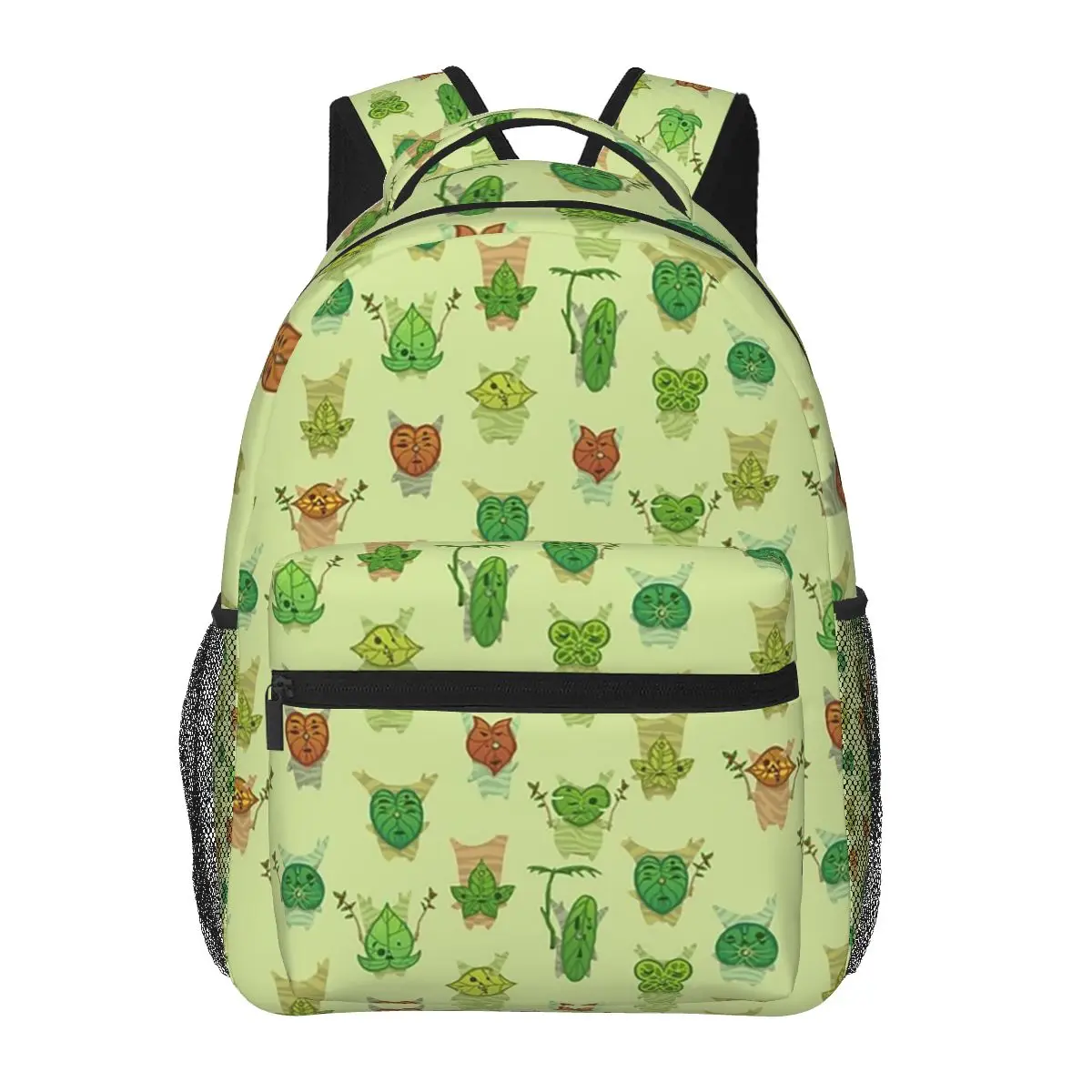 Korok-mochila con patrón de dibujos animados para niños y niñas, morral escolar para estudiantes, bolso de hombro para ordenador portátil de gran capacidad