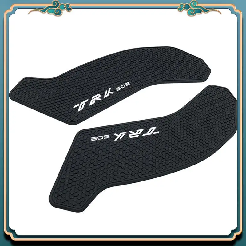 

Latest For Benelli TRK 502 502X 2017-2023 Motorcycle Tank Pad Protector Sticker Decal Gas Knee Grip Tank Traction Pad Parts Acce