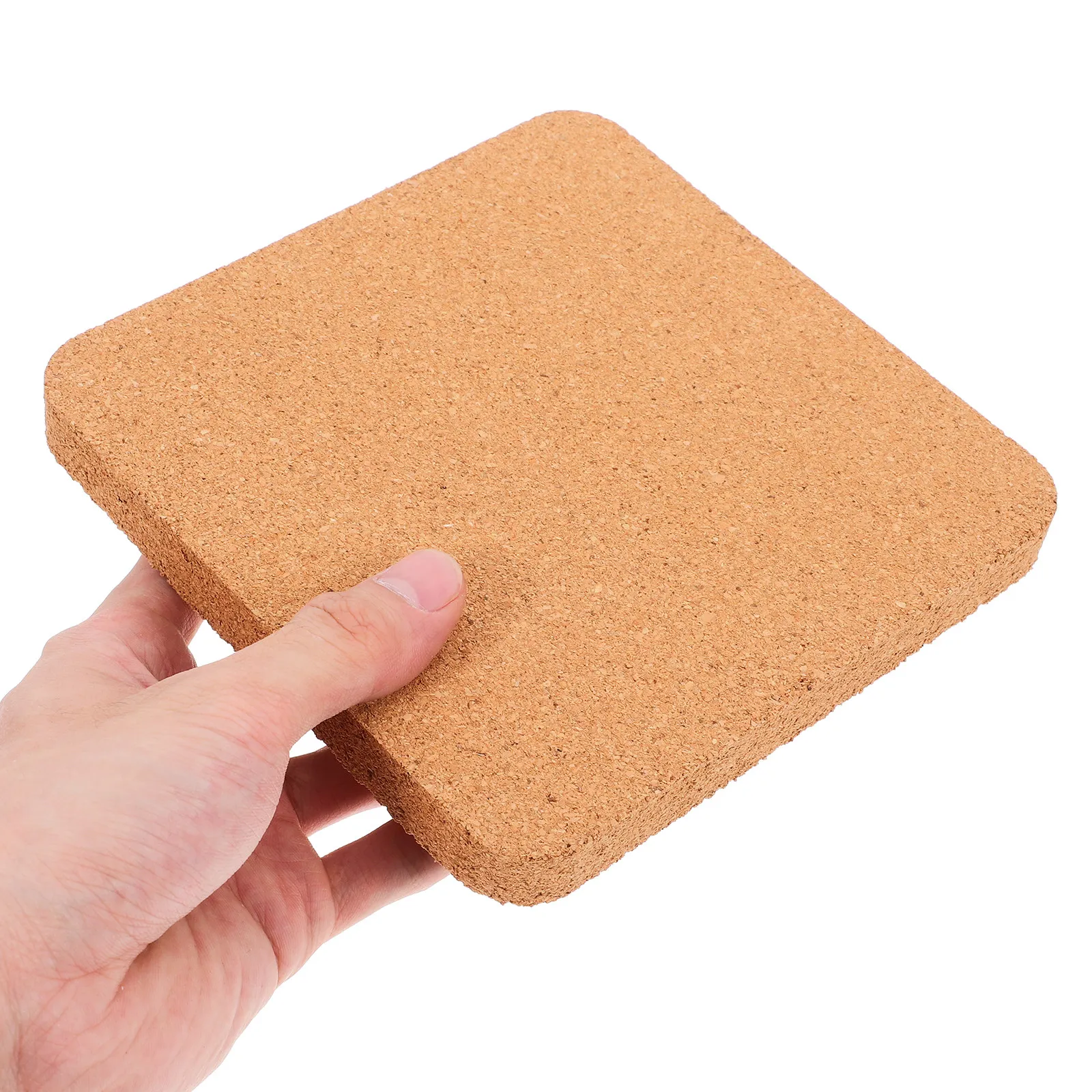 2Pcs Cork Board Small Bulletin Board Thick Cork Tile for Wall Photo Memo Notice Office Display Bulletin Boards