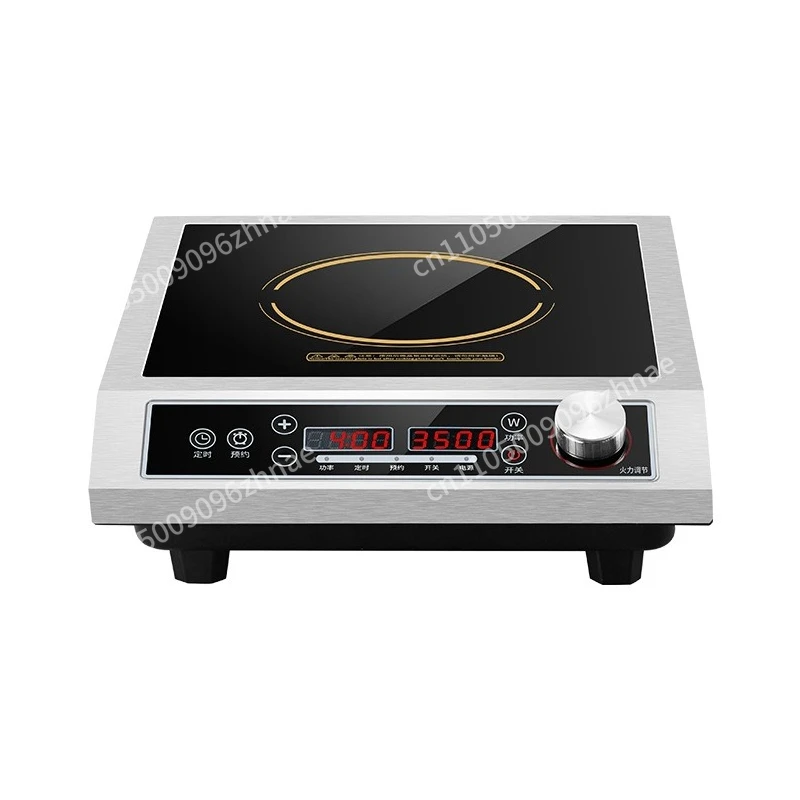 3500W high-power single-head induction cooker button control maximum load-bearing 50KG black crystal panel YS-3505