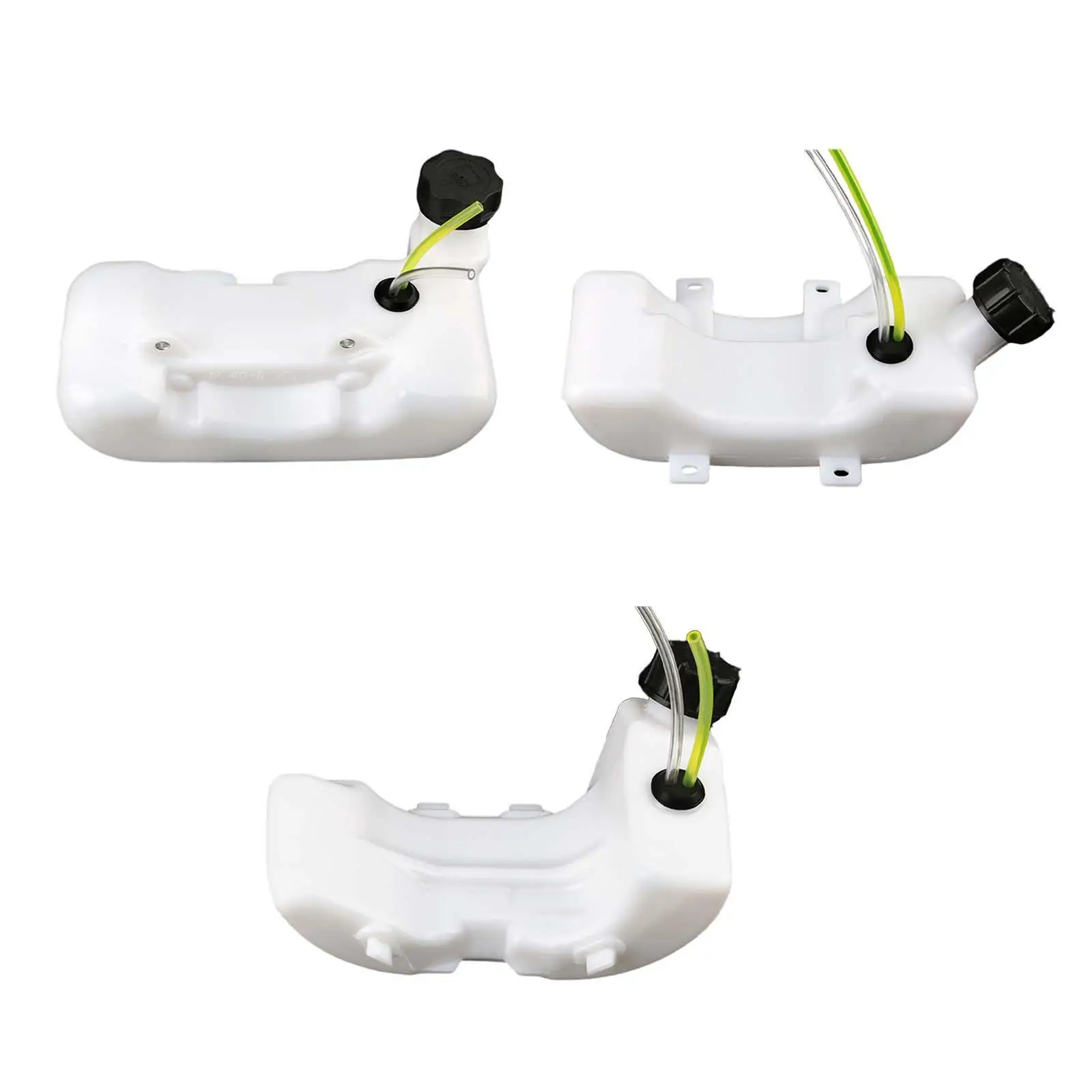 เครื่องตัดสตริงถังน้ำมันสายที่ตัดสตริงวัสดุหนาทนทานอุปกรณ์ทำสวนเชื้อเพลิงกระป๋องสำหรับสนามหญ้าอุปกรณ์การเกษตร