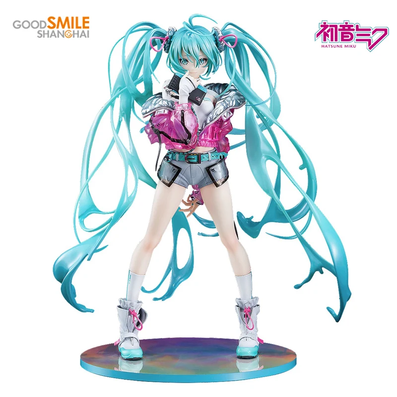 In Stock Original Good Smile VOCALOID Hatsune Miku Solwa Figure 25Cm Anime Action Figurine Model Toys for Girls Gift