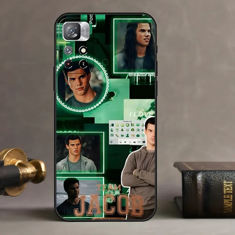 Team Edward Jacob Twilight Phone Case 2023 For Redmi 12 Poco X3 NFC PRO Note 11 S 5G 10 9 Plus 8 7 A C T 4G 10s