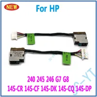 Cable de alimentación de CC para impresora HP, conector de alimentación de 1-10 piezas para HP 240, 245, 246, G7, G8, 14S-CR, 14S-CF, 14S-DK, 14S-CQ, 14S-DP