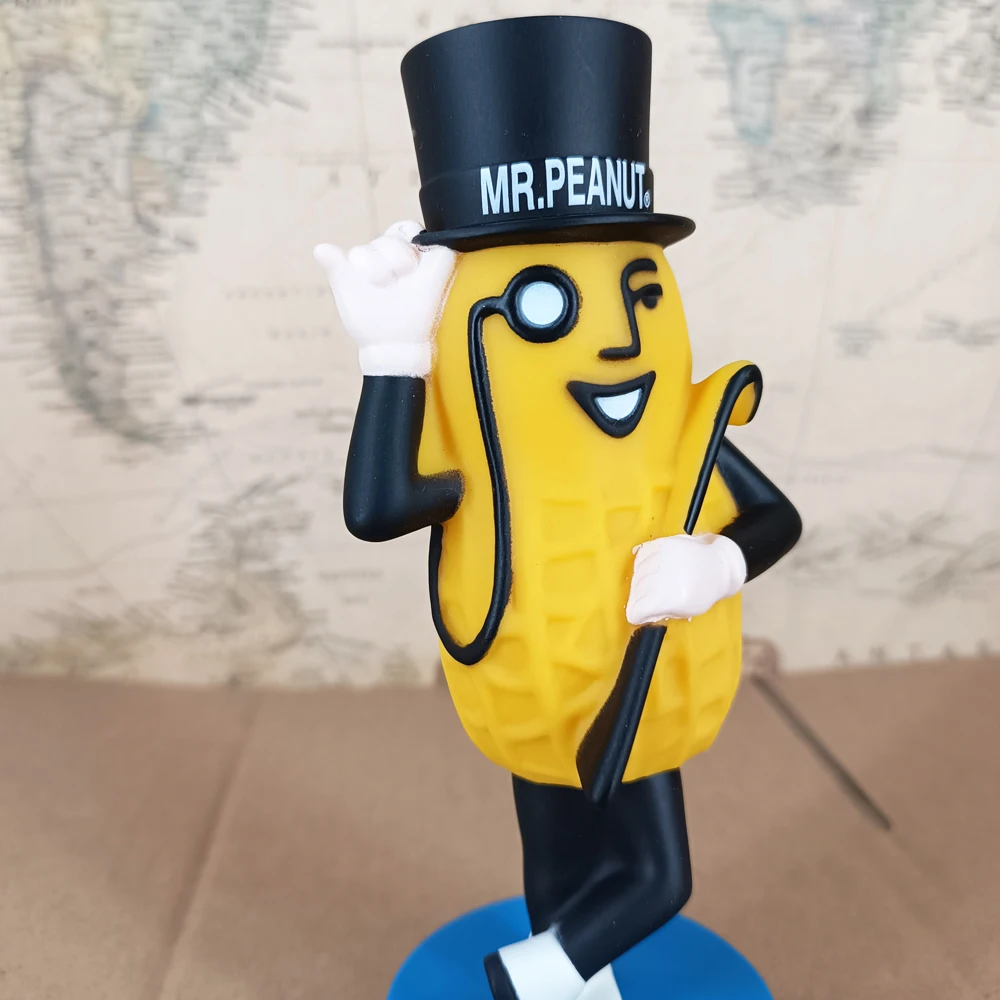 Original Collect Game Movie Anime Classic Cartoon Image Wacky Wobbler Planter Mr. Peanut Bobble Head Figure Model Toys Gift