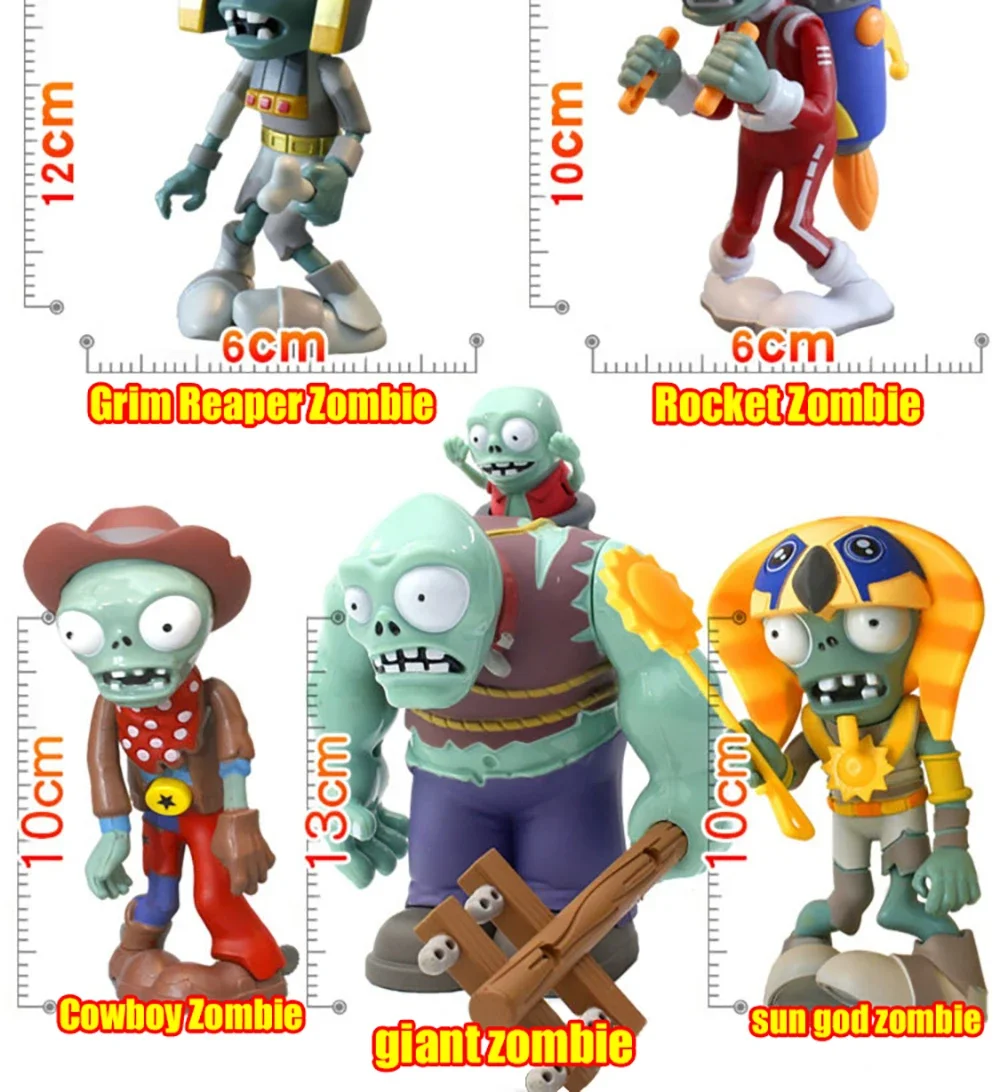PLANTS VS ZOMBIES PVZ Pea Shooter Boss Actionfigur Modell Spielzeug Puppen Schießen Dave Allstar Spielzeug Kinder Geschenke für Jungen – Detail 25