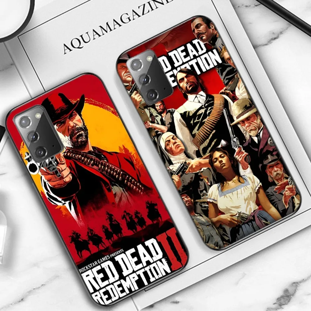 

R-Red D-Dead R-Redemption Phone Case For Samsung Note 8 9 10 20 pro plus lite M 10 11 20 30 21 31 51 A 21 22 42 02 03