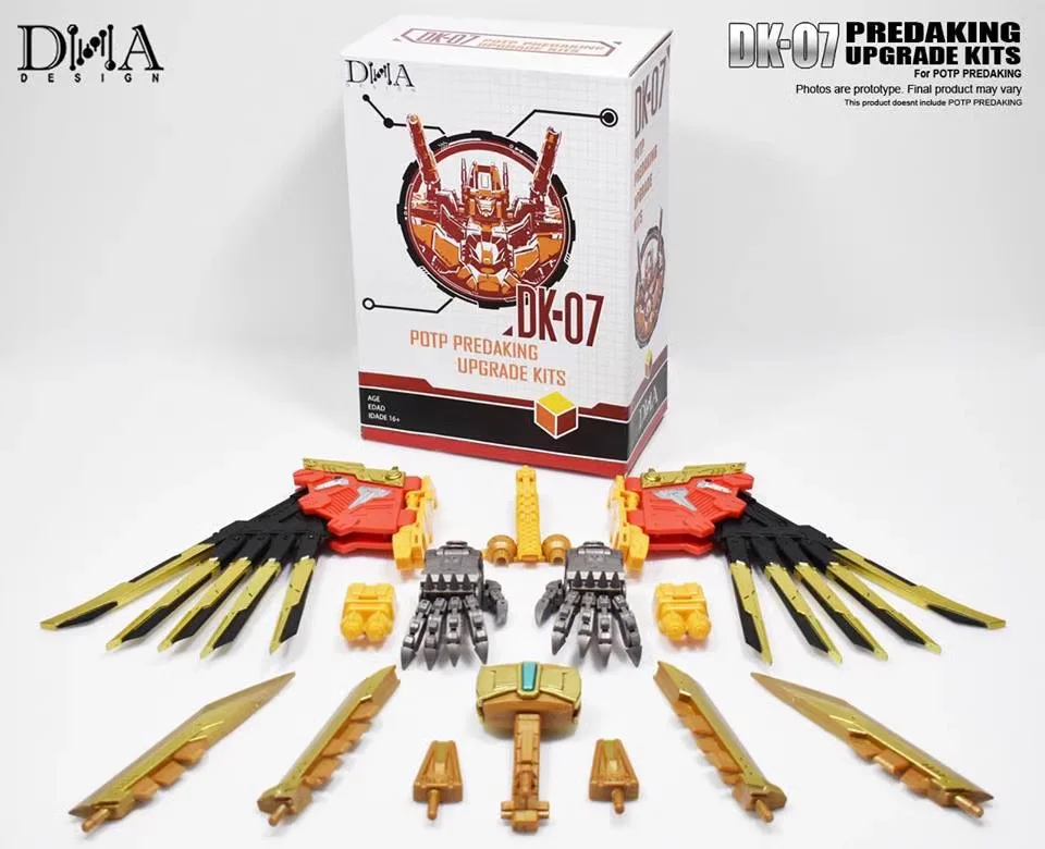 DNA Design DK-07 Predaking Upgrade Accessory Kits for POTP Predaking Reissue In Stock