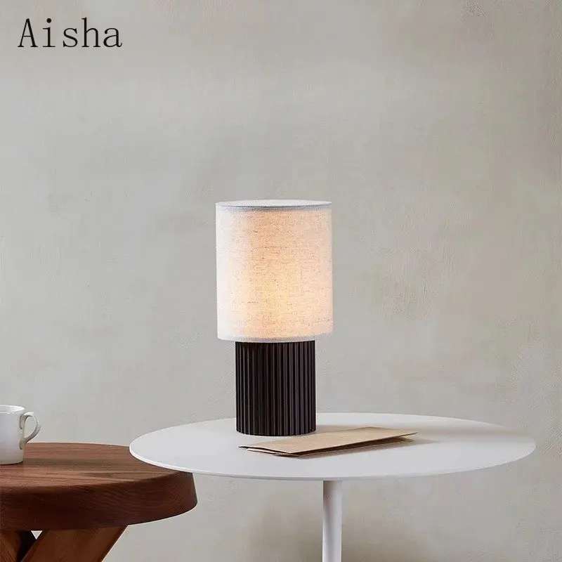 مصباح طاولة شحن محمول بسيط بتصميم دنماركي مع مفتاح لمس لديكور المنزل وغرفة المعيشة/الطعام وغرفة النوم بجانب السرير