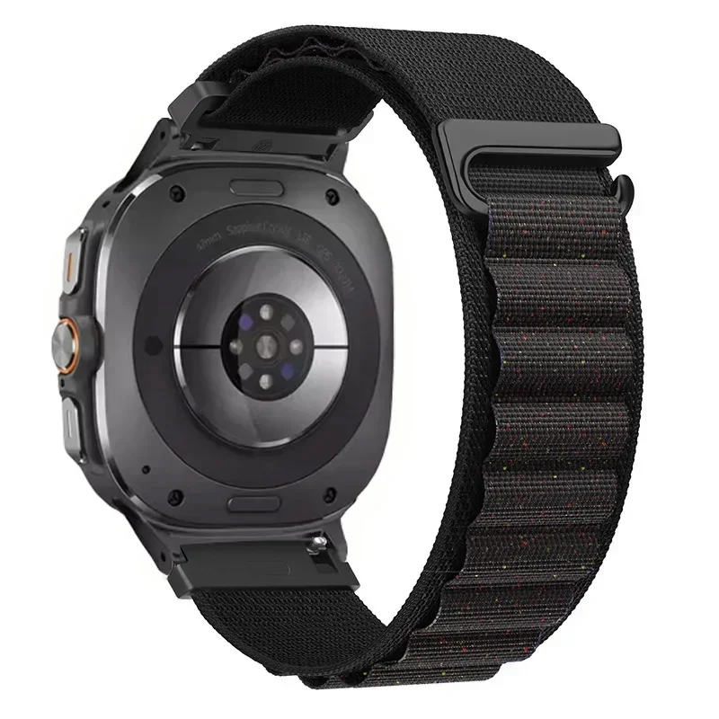 삼성 갤럭시 워치 8 7 울트라 47mm 스포츠 교체형 브레이슬릿 손목 밴드 갤럭시 워치 7 울트라 47mm 알파인 루프 스트랩