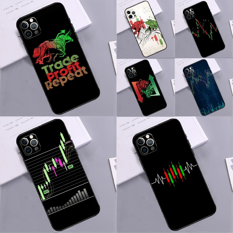 Day Trading Day Trader Case For iPhone 15 14 13 12 11 16 Pro Max XS Max X XR 14 15 Plus 7 8 Back Cover