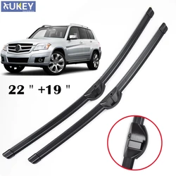 Xukey Front Wiper Blades For Mercedes GLK X204 2008-2014 2013 2012 2011 2010 2009 Windscreen Rubber Car Accessories Windshield