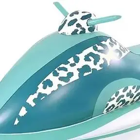 2026 New Kids Safe Inflatable Motorboat Pool Float Toy 2‑Stroke Engine Powered PVC Ride‑On Water Toy For Indoor Outdoor Pool