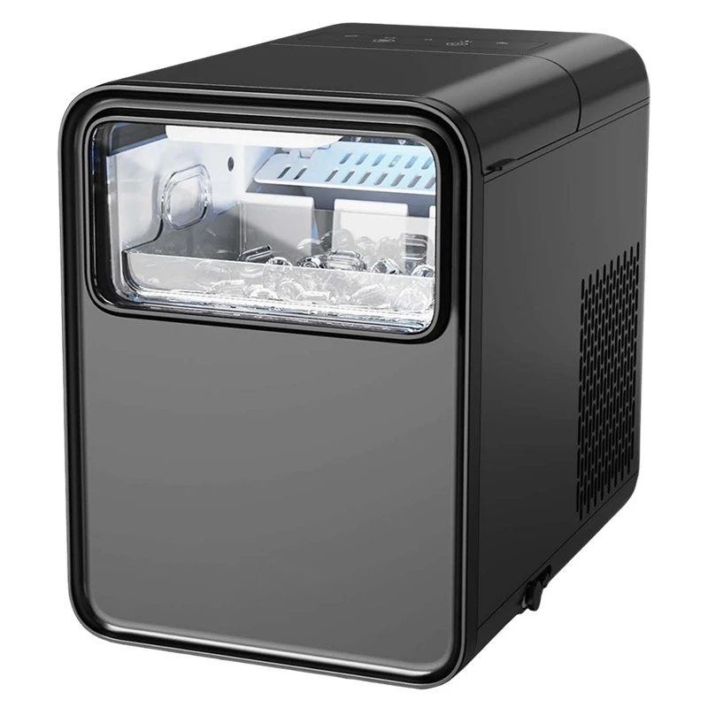 Ice Machine Small Commercial 12KG Dormitory Student Mini Home Automatic Ice Cube Making