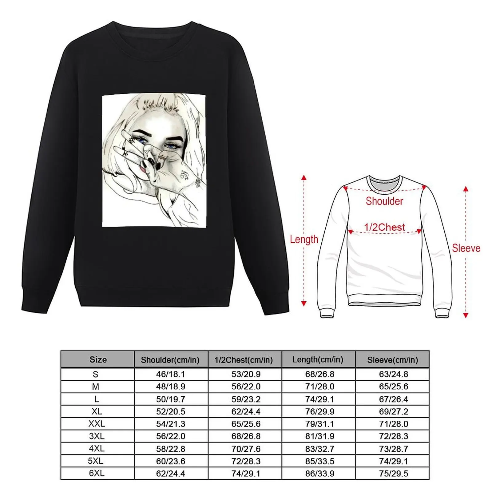Pia Mia Pen Drawing Pullover fashion men blouse male clothes korean autumn clothes pullover