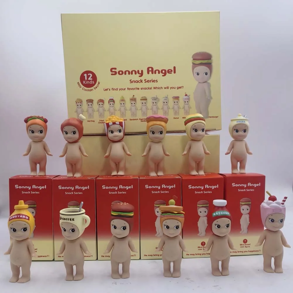 Mini Sonny Snack Series: Caja Sorpresa con Accesorios de Imagen, Muñecos de Moda, Regalos de Navidad para Fans, Decoraciones para Pantallas de Coche y Móviles