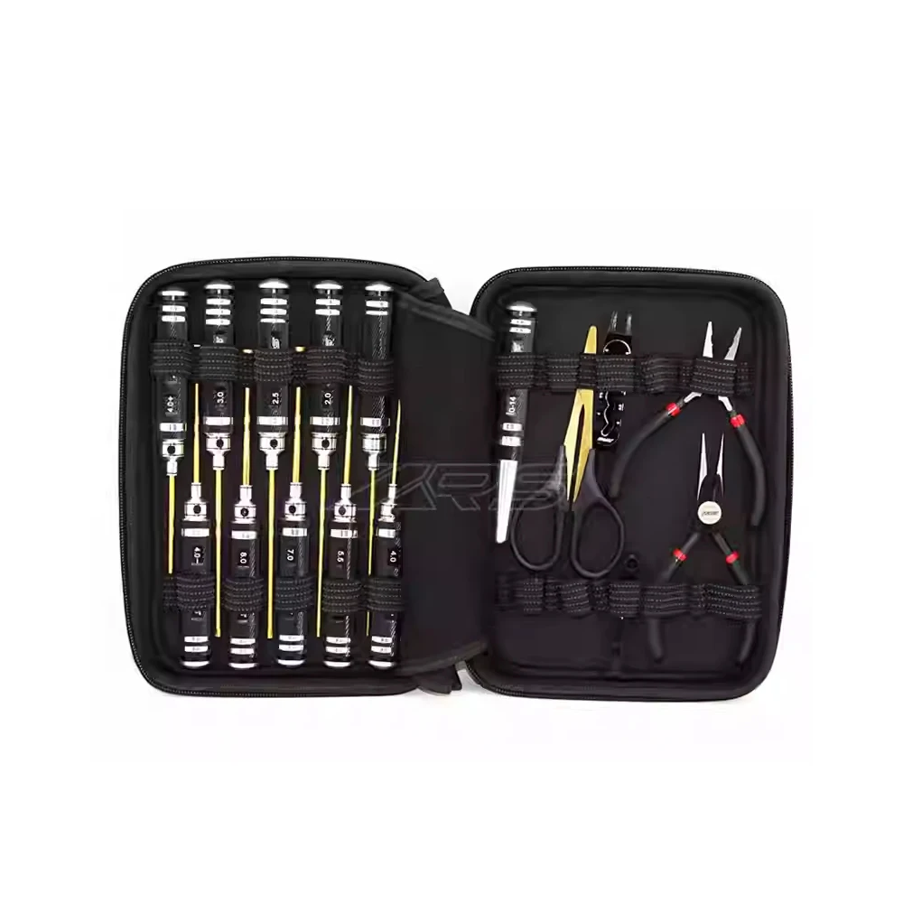 XRS hard shell EVA tool bag rc car screwdriver wrench storage bag dustproof and shockproof handbag