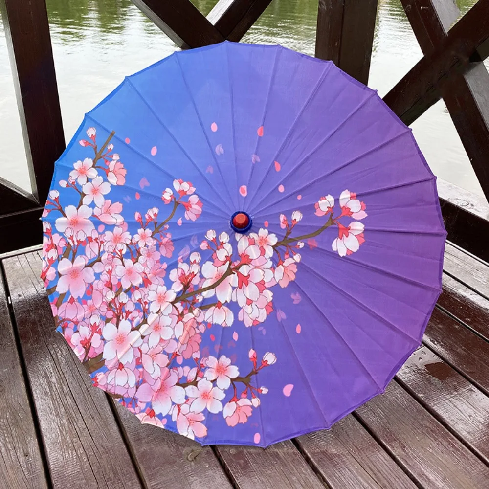 

Chinese Antique Style Oiled Paper Umbrella 70cm 10 Colors Costumes Photography Umbrella Dance Performance Umbrella