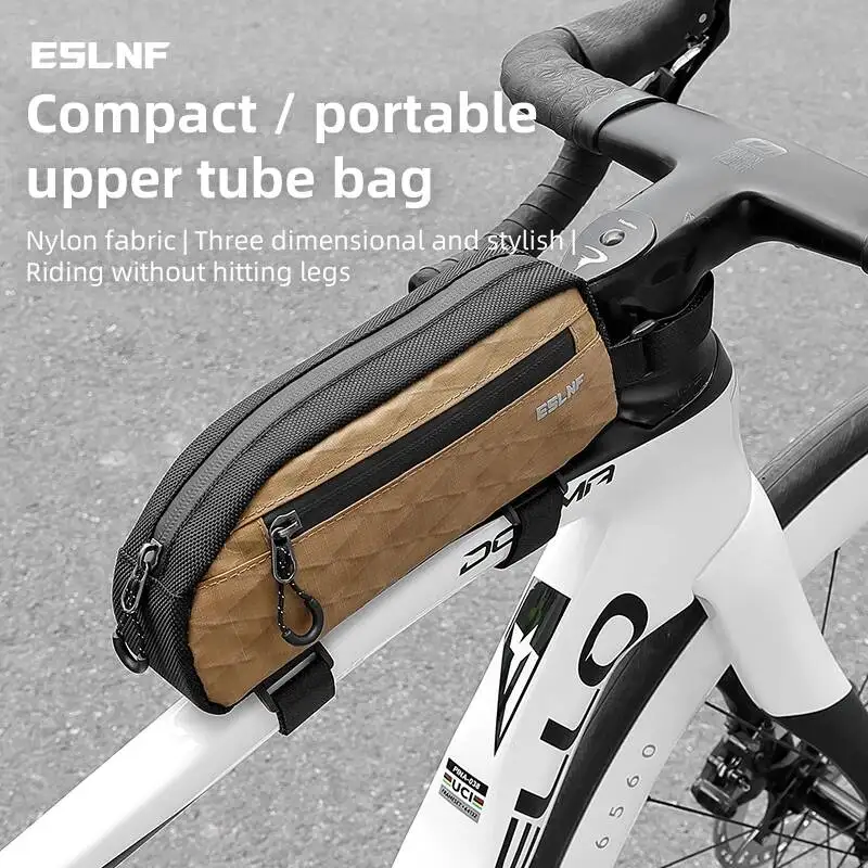 ESLNF Top Tube Lightweight Bike Bag Wear-Resistant Cycling Bicycle Frame Bags