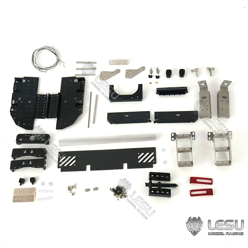 

LESU Metal Rear Beam Bumper Light 1/14 RC Tamiyay Tractor Truck DIY Model Outdoor Toys TH16991