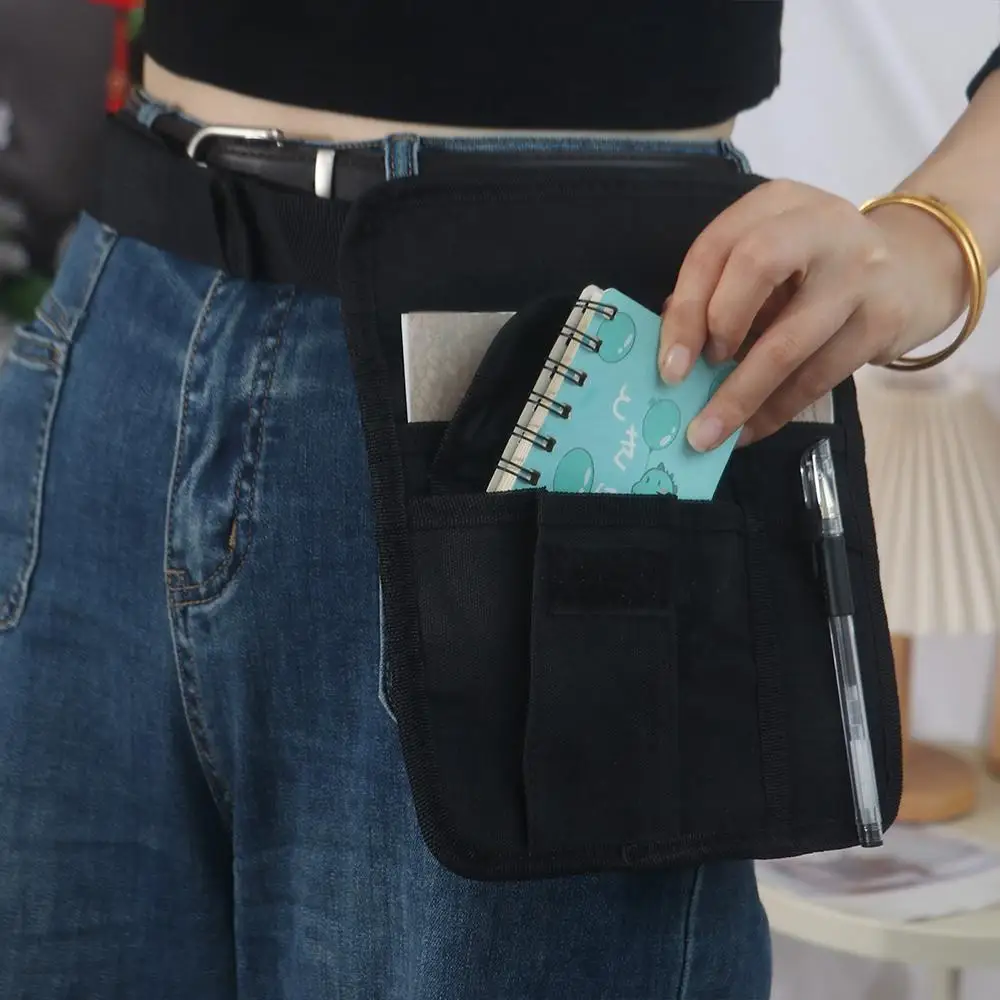 with Adjustable Belt Waiter Waist Money Pouch Bag Check Holder Multiple pockets Restaurant Apron Bag Lightweight Canvas