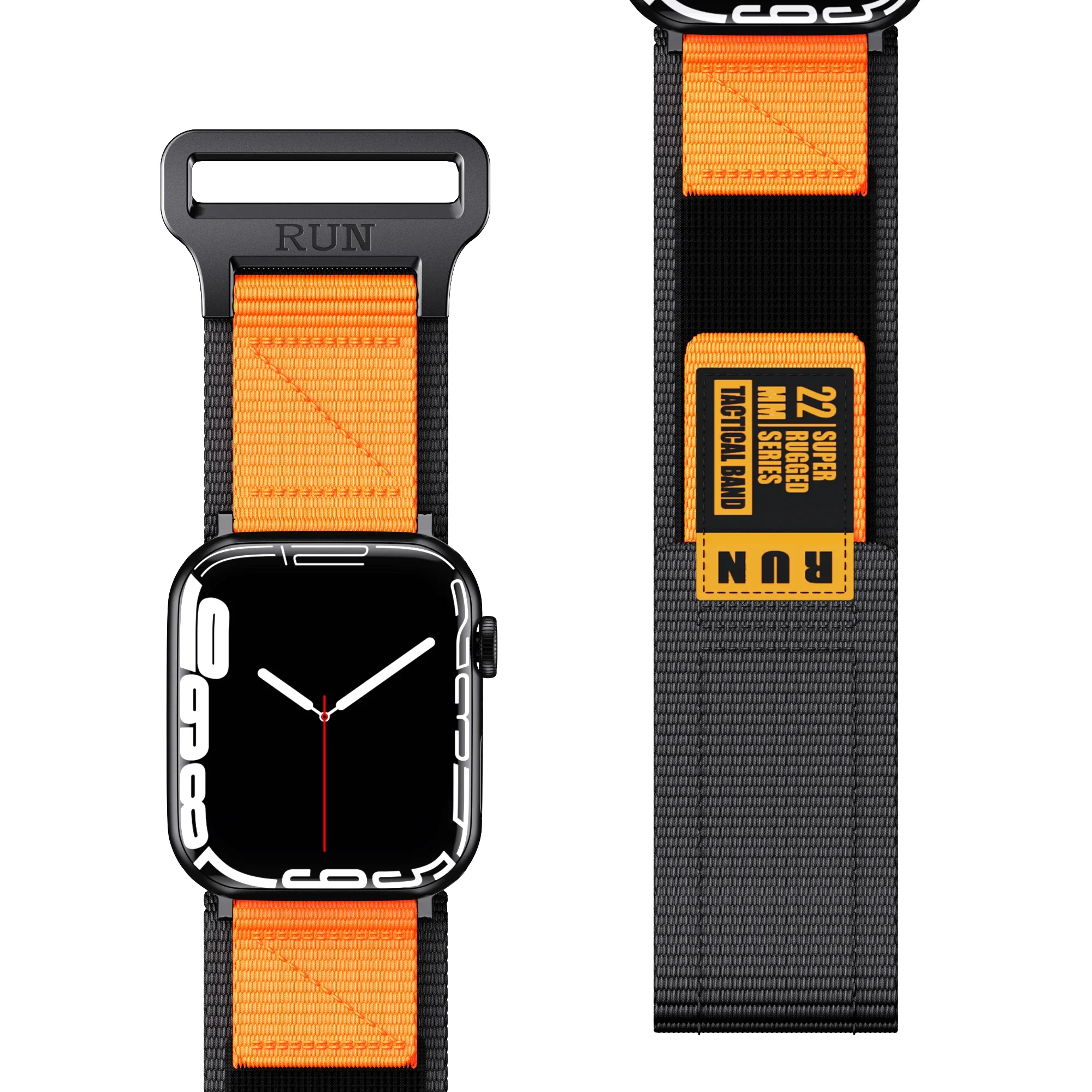 Nylonband für Apple Watch Ultra 3 2 1 49 mm 46 mm 42 mm 45 mm 44 mm 41 mm 40 mm Schlaufenarmband Iwatch Serie 11 10 9 8 7 6 SE 5 4 Armband – Detail 29