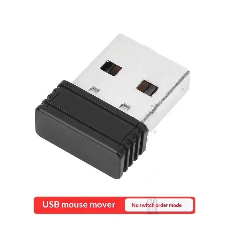 Mini USB Mouse Mover Simulator Anti Sleep Automatic Mouse Jiggler Prevent Screen Lock Keep Computer Active For Office Work