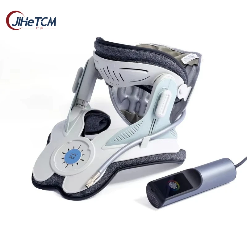 Electric Smart Inflatable Medical Cervical Traction Collar, Adult Neck Fixator, Neck Physical Therapy & Posture Corrector