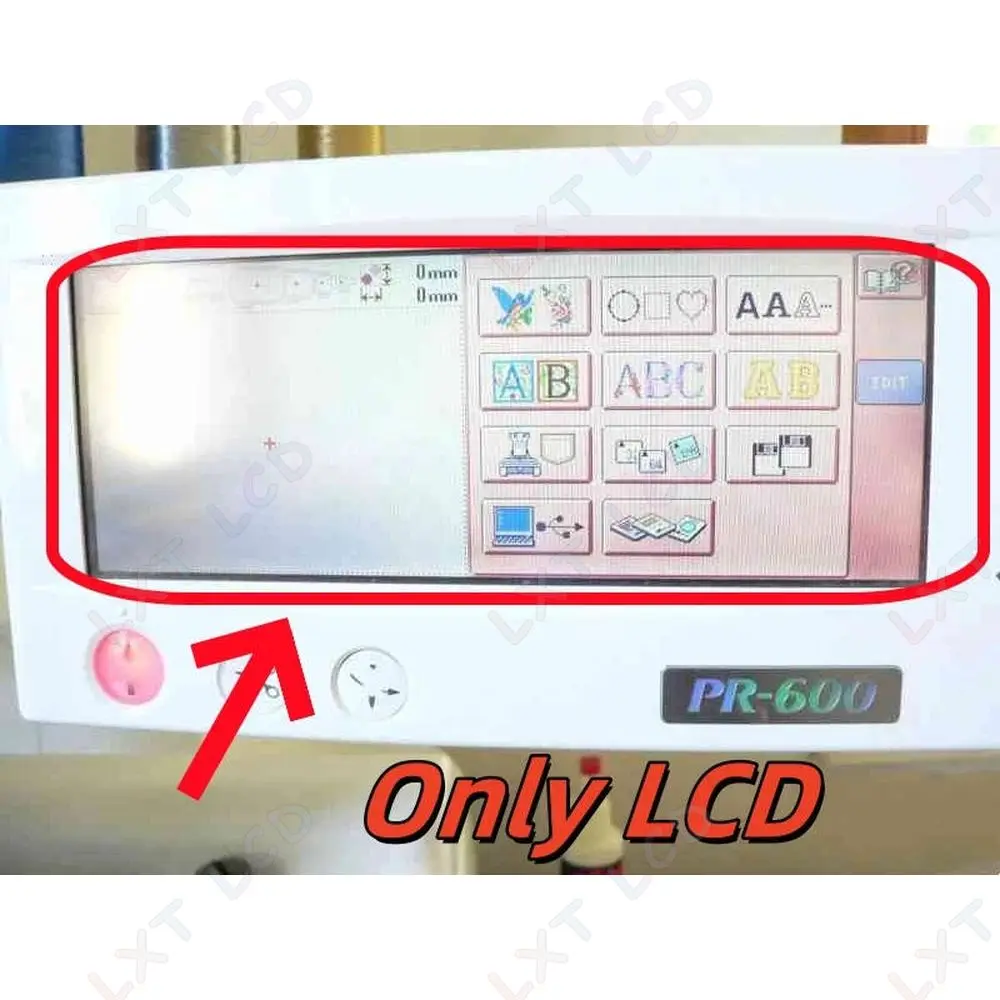 Original For Brother PR600 PR600C Embroidery machine LCD Display Screen