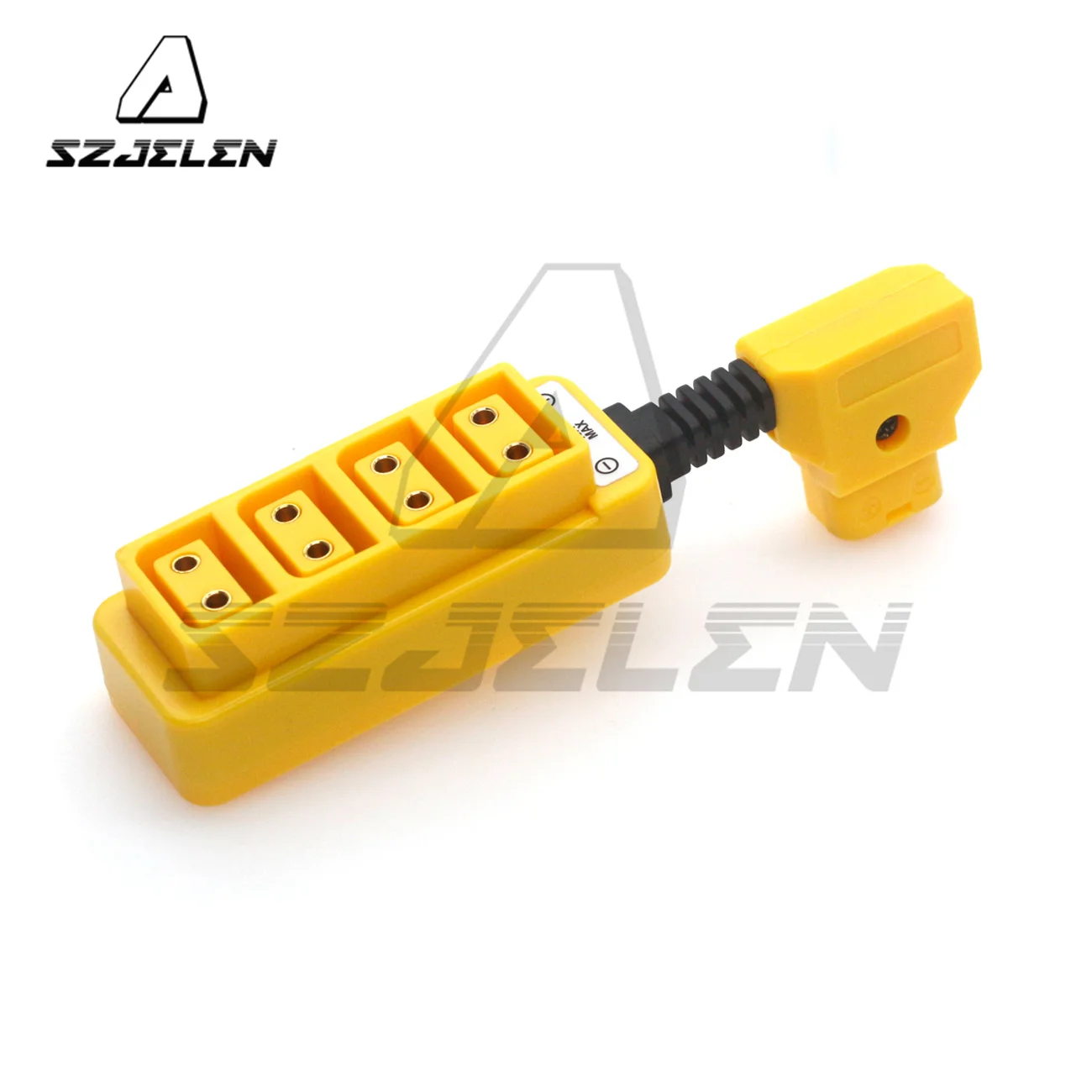 

Male D-Tap P-Tap to 4 D-Tap Female Hub Adapter