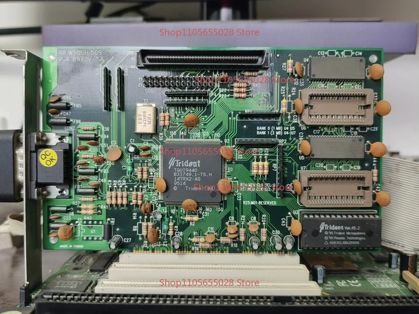 For Trident TGUI 9440 1M PCI graphics card
