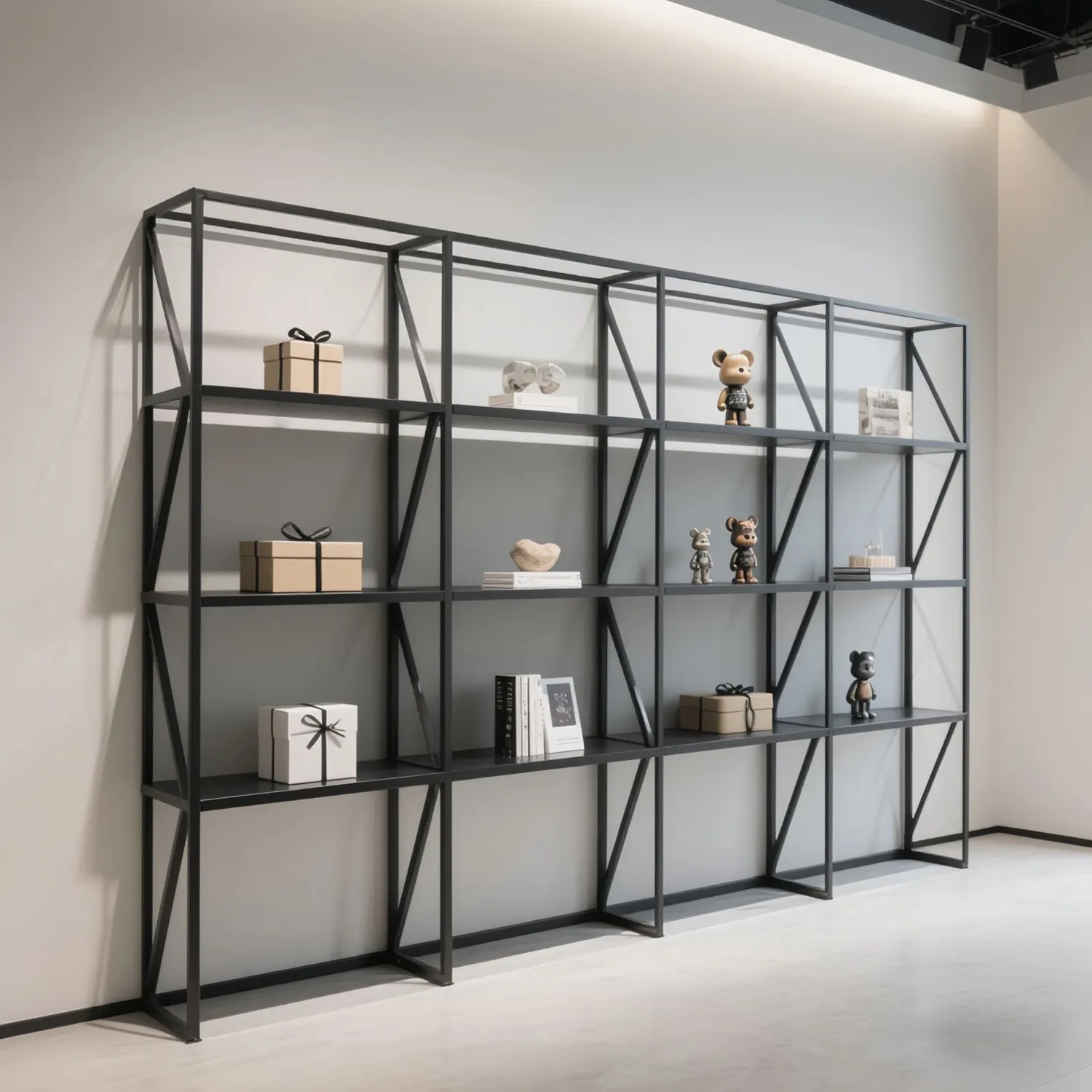 Shoe store shoe rack display rack, luggage bag mall rack, shoe cabinet, minimalist gift display rack, floor-standing