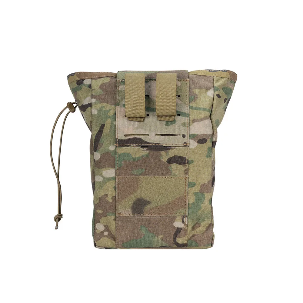 Tactical Molle EDC Dump Drop Pouch Large Capacity Camo Foldable Recycling Waist Bag Hunting Tool  Accessory Bag Pouches