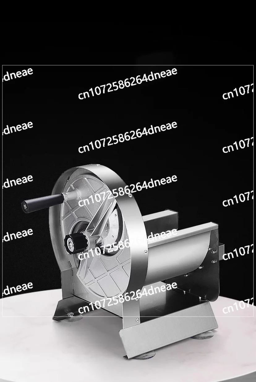 

Manual Potato Slicer Ultra-Thin Potato Chip Machine Cutting Vegetable Fruit Lemon Orange Slicer for Commercial and Household