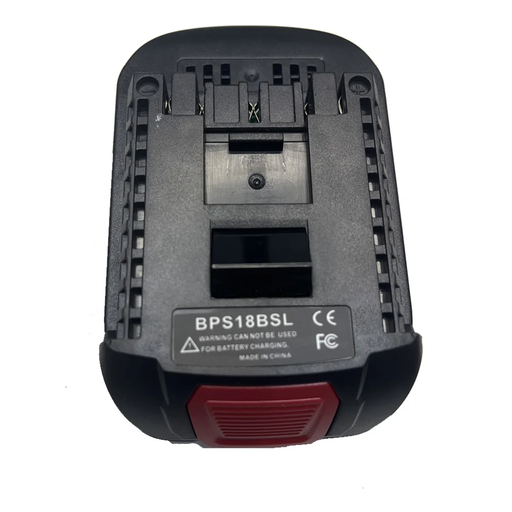 Imagem -03 - Adaptador de Bateria para Bosch Série Bat Ferramenta Elétrica Li-ion Bateria Converter para Bosch Black & Decker Stanley 18v