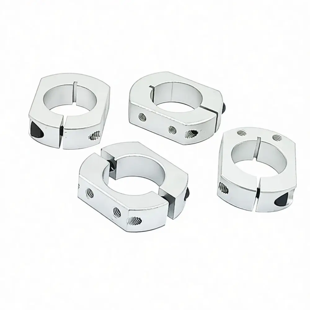 Double Sided Cut Fixing Ring Side Hole Clamping Collar Industrial Metal Processing Component High Precision Mechanical Parts