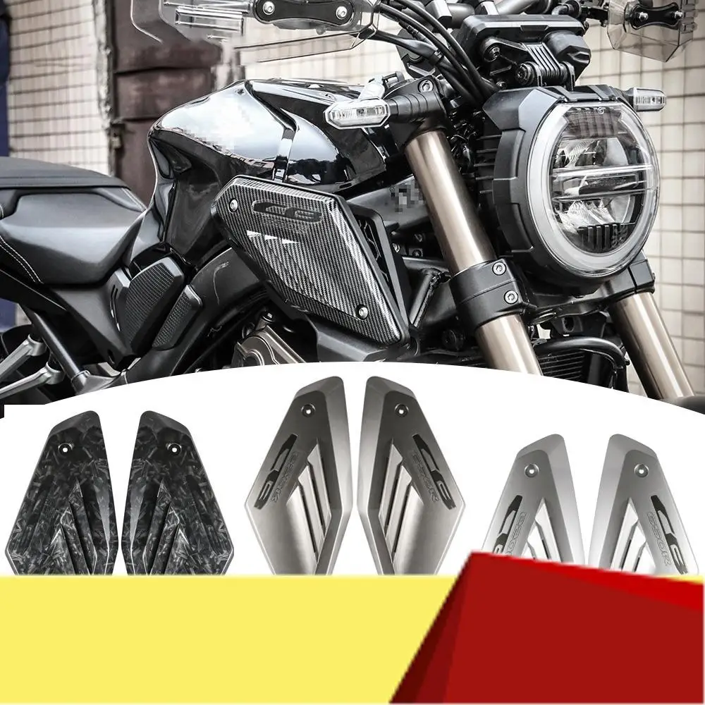 

Motorcycle Frame Side Panel Guard Cover Shell Intake Pipe Protector For Honda CB650R 2019 2020 2021-M53K