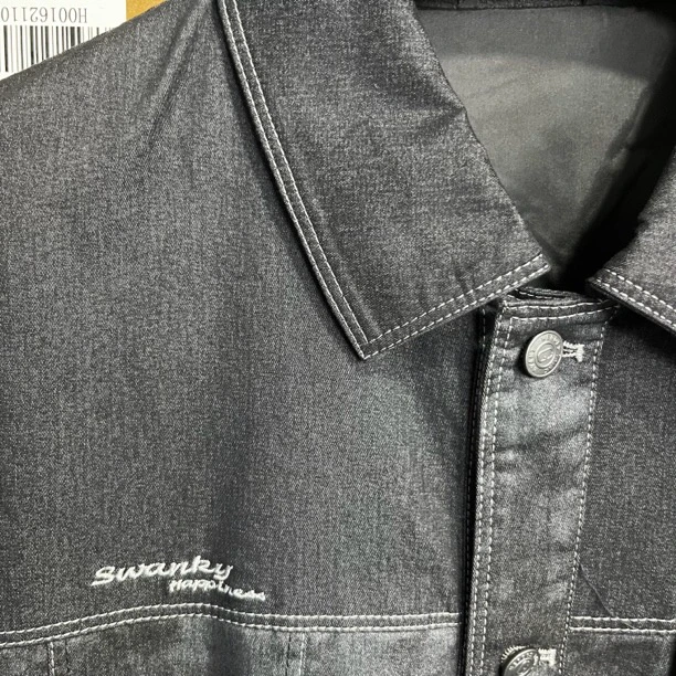 

Джинсовый хлопок Bla, весенне-осенний джемтовый воротник с чехлом, модная городская молодежная верхняя одежда, теплая тонкая длинная све