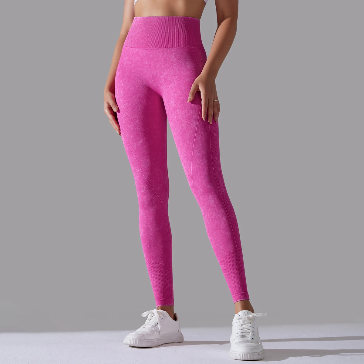 Seamless Women Leggings High Waist Booty Lifting Gym Wear Yoga Running Exercise Breathable Fitness Pants Sports Clothing