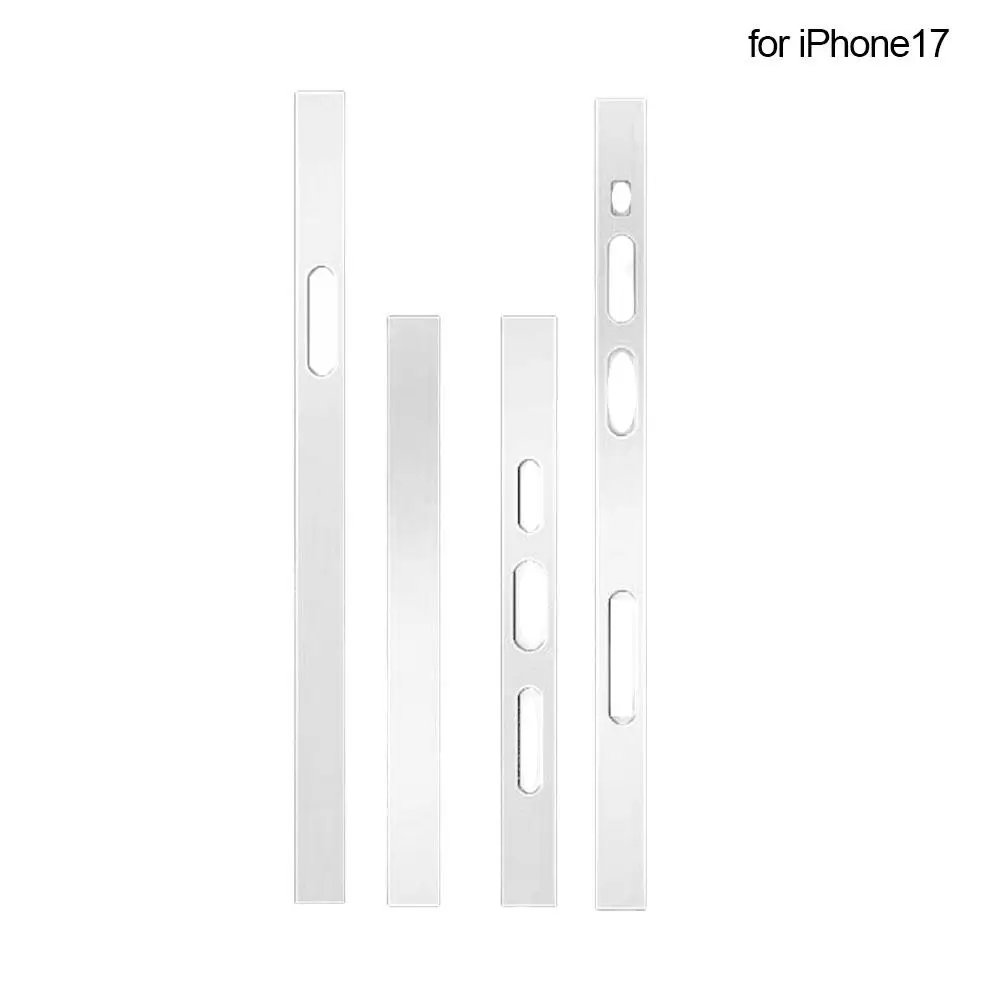 For IPhone 17 Frame Film Transparent Side Film  Luminous Soft Protector Anti-Scratch Frame Phone Border For IPhone 17