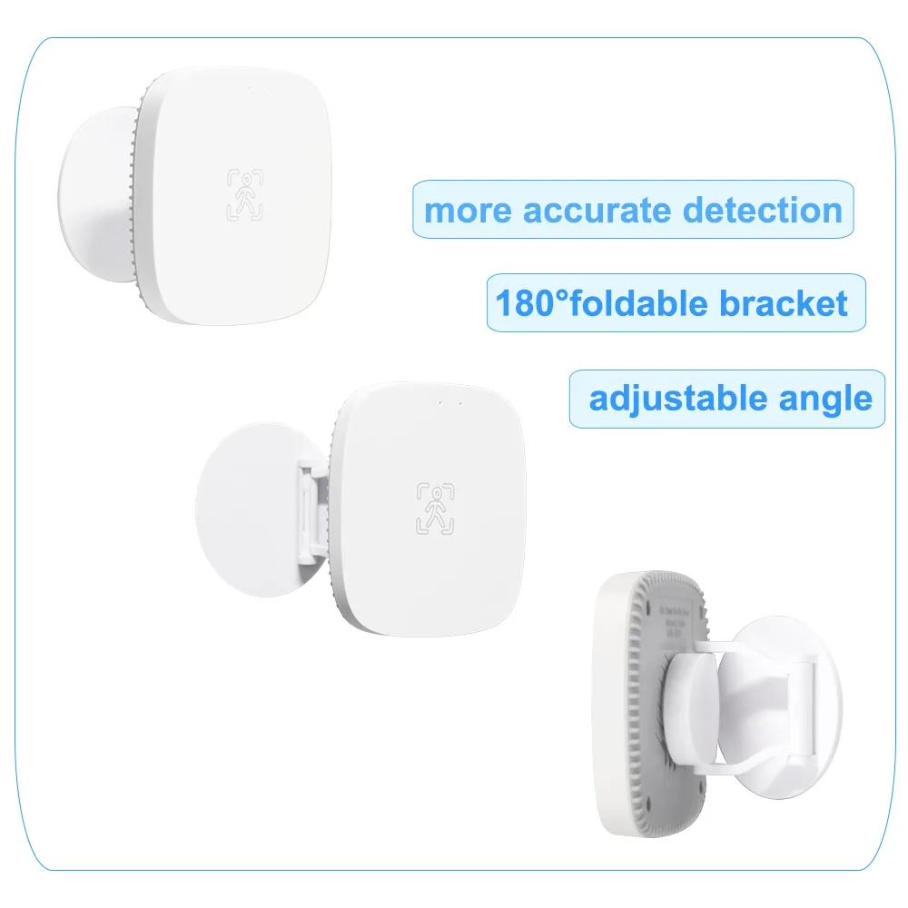 WiFi & Zigbee Smart Human Presence Motion Sensor,Luminance/Distance Detection, Tuya Smart Life Home Automation,For Alexa, Google