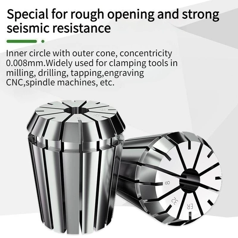 ER11 ER16 ER20 ER25 ER32 ER40 Collet Chuck Engraving Machine Spindle Milling Cutter CNC Lathe Tool Drill Collets Chuck ER