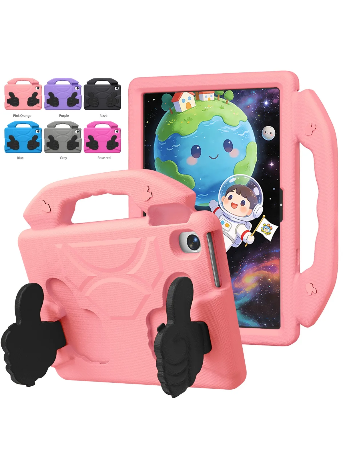 Etui EVA dla dzieci z funkcją stojaka do Xiaomi Redmi Pad 2 SE 9.7 cala 2026 Poco Pad C1, pokrowiec na tablet z uchwytem i podstawką do Redmi Pad 2 9.7" — zdjęcie produktu 7