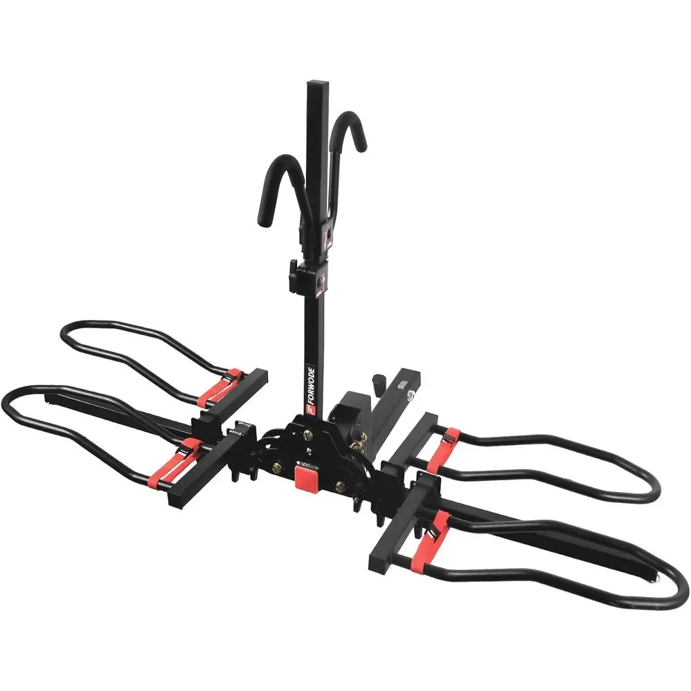 Bike Rack Hitch or Car, 200 LB 2-Bike Racks with Hitch Lock, Wobble ree Smart ing olding Hitch Mount Bike Rack or 2 Inch Receive