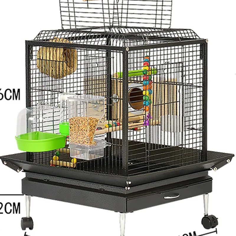 Parrots Outdoor Bird Cage Small Playground Hamster Lovebird Flying Parakeet Canaries Bird Cage Nest Oiseaux Bird Accessories