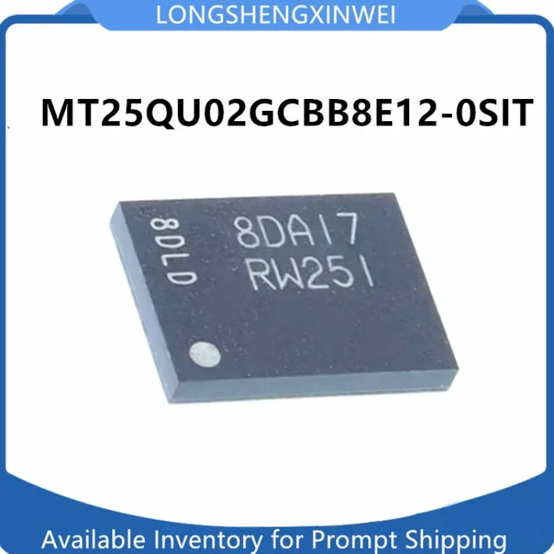 50PCS MT25QU02GCBB8E12-0SIT RW251 SMT BGA24 New Memory 2Gb Chip Original in Stock