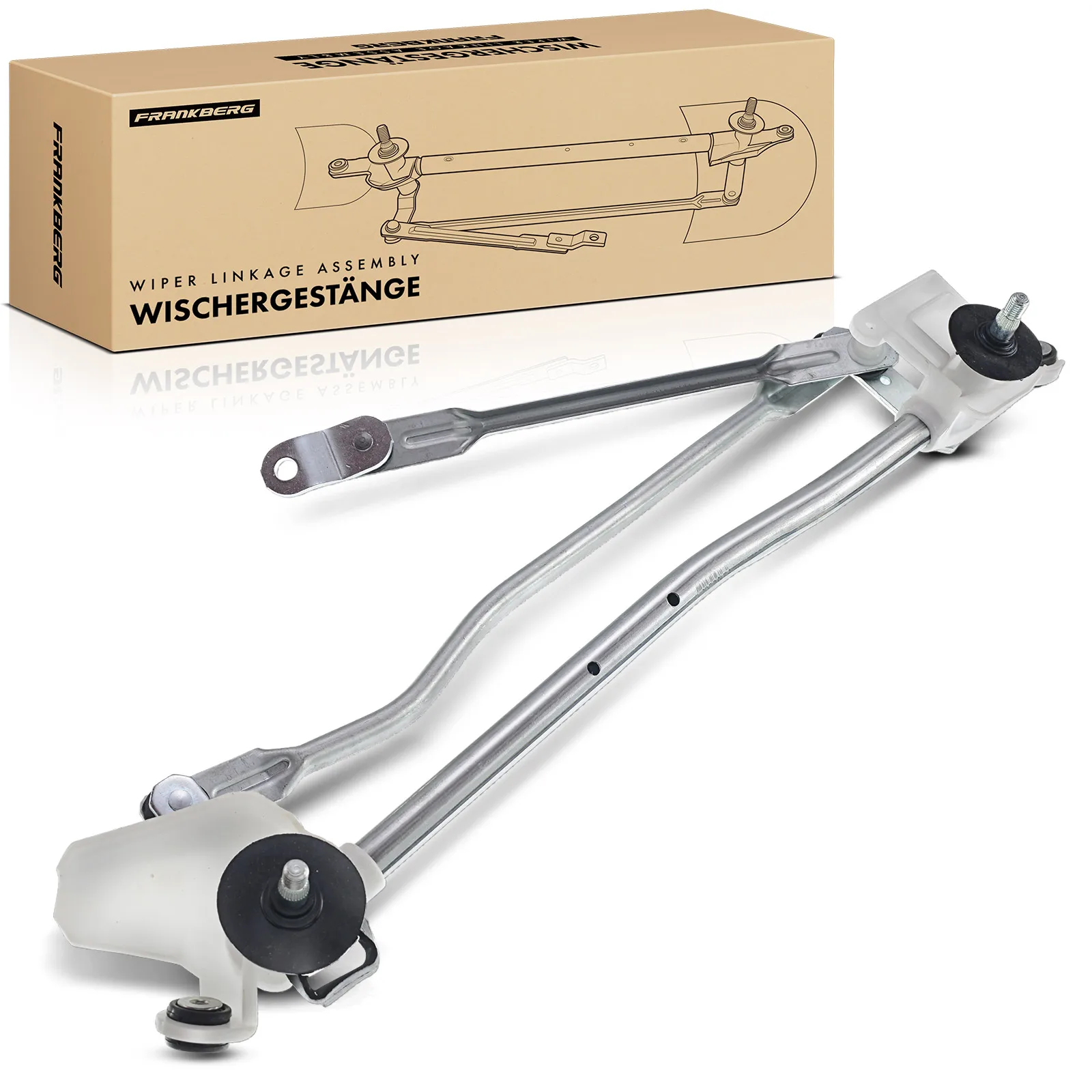 Frankberg 1x ruitenwissermechanisme voor Nissan Micra III K12 2003-2010 28840AX700 28840-AX700 28840AX70A 28840-AX70A
