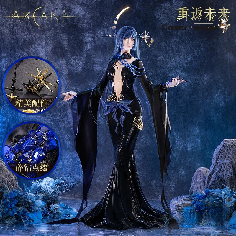 

Reverse:1999 Arcana Cosplay Costume Uniform Halloween Carnival Party Christmas Play Role Clothes Clothing for Women