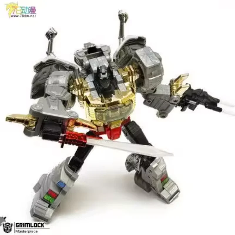 【Produtos pontuais】 Brinquedos transformados originais Master MP08 MP-8 Boneca de ação robô com trava de aço